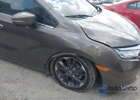 2022 Honda Odyssey Elite из США, поврежденный, VIN 5FNRL6H9XNB042639